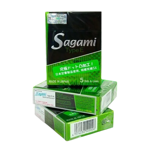 Sagami Extreme Dot Japanese Textured Condom for Intense Sex