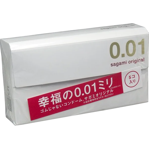 Sagami Original 0.01 Ultra Thin Condom Feeling Naked