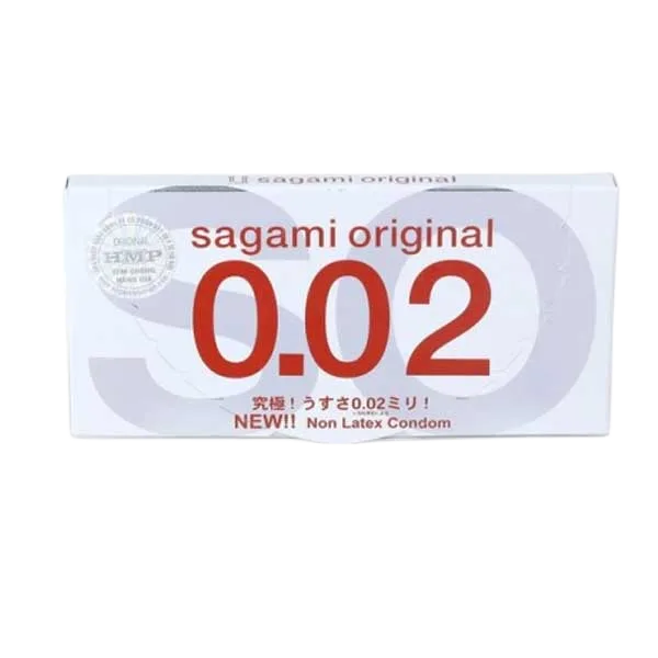 Sagami Original 0.02mm Ultra Thin Condom Lubricated