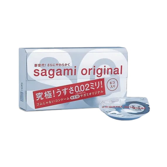 Sagami Original Ultra Thin 0.02mm Condoms 2pcs