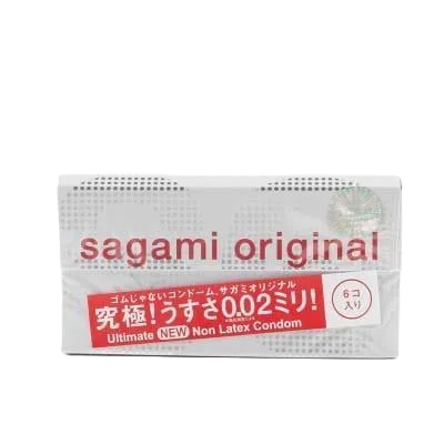 Sagami Original Ultrathin 0.02mm Japanese Condom 6-Pack