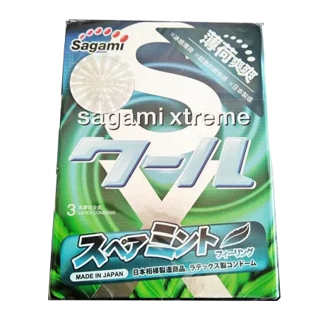 Sagami Spearmint Premium Minty Scented Japanese Condoms