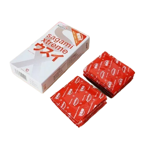 Sagami Super Thin Japanese Condom Ultra Slim 0.03mm Safe Feel