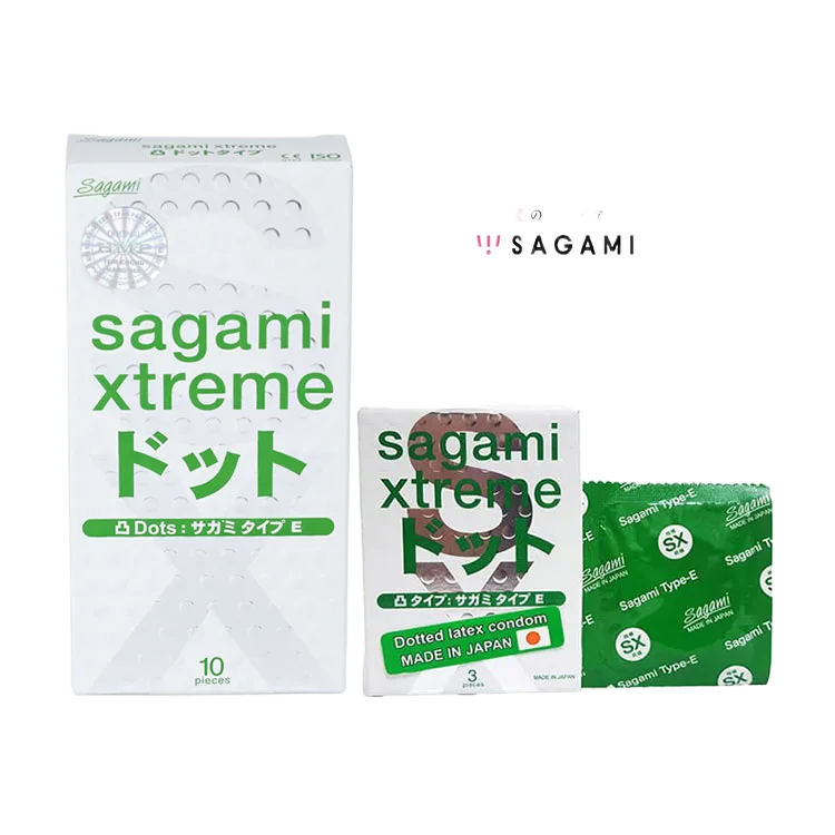 Sagami Xtreme Dots Japanese Ribbed & Dotted Condom
