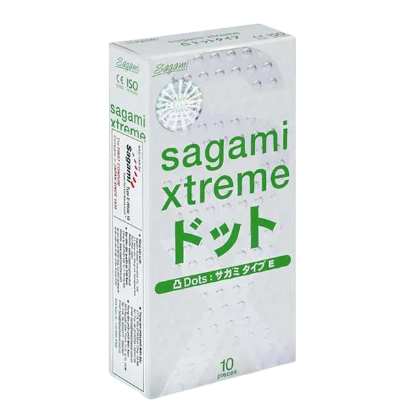 Sagami Xtreme Ultra-Thin Natural Rubber Condom 3 or 10pcs Pack