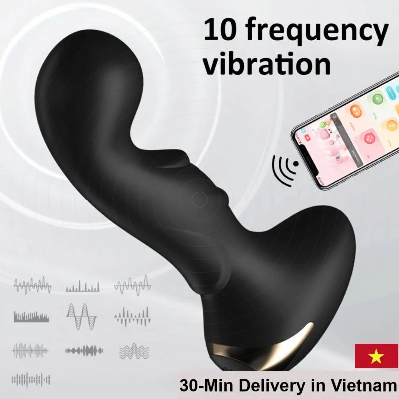 Saint Seiya Advanced Anal Massager App-Controlled Silicone
