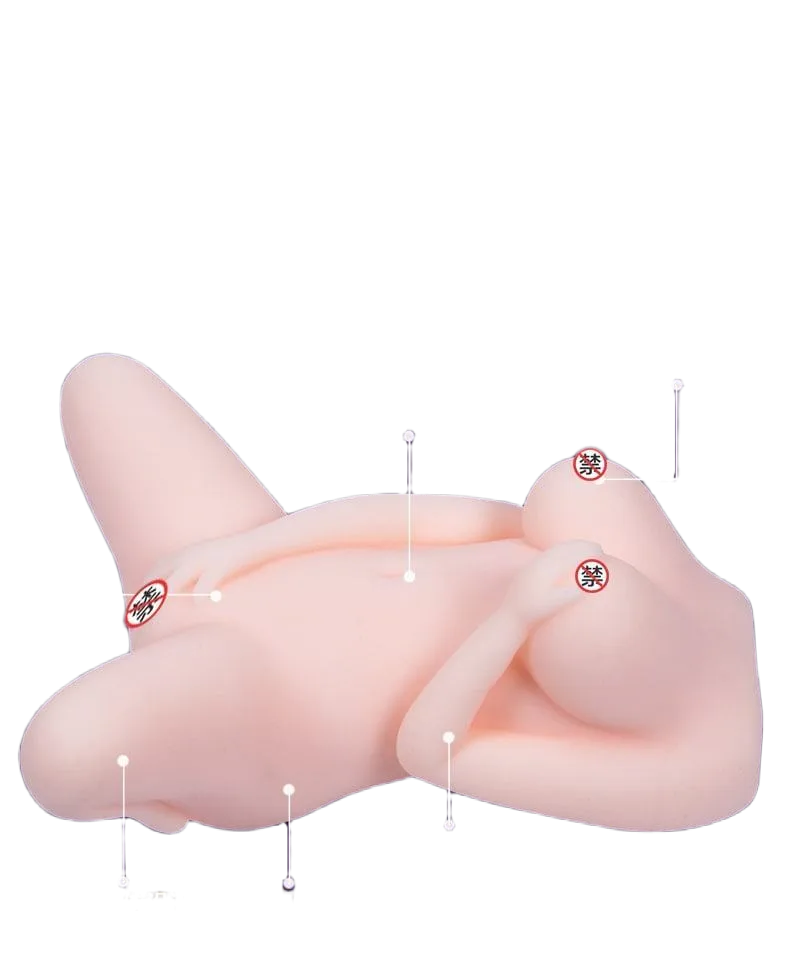 Salaha Premium Half-Body Silicone Realistic Female Masturbator