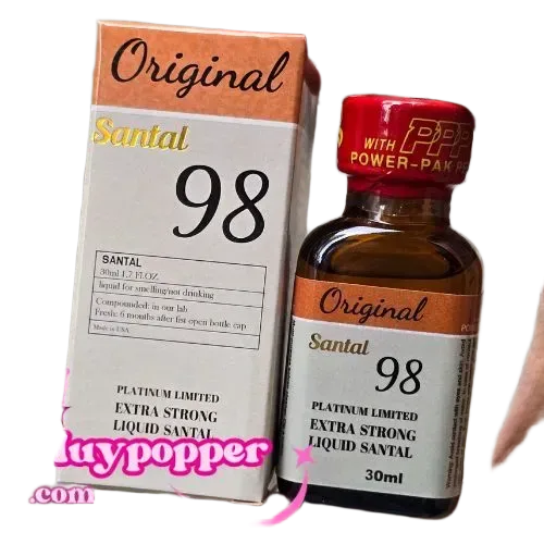 Santa 98 Popper USA Authentic High Quality Pleasure Boost