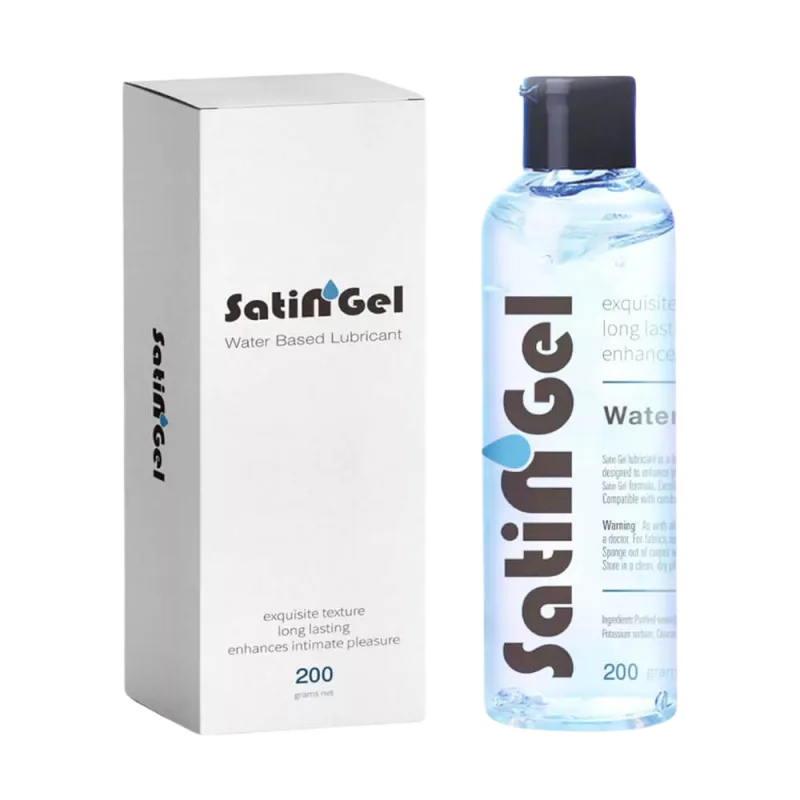 Satin Lubricant Gel 200g Natural Feel Female Moisturizer