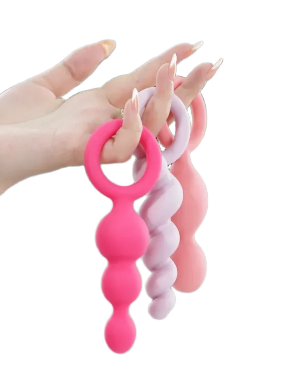 Satisfyer Booty Call 3-Piece Anal Toy Set Beginner Friendly