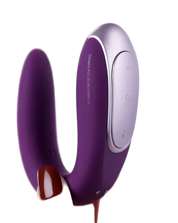 Satisfyer Double Fun dual vibrator app-controlled remote