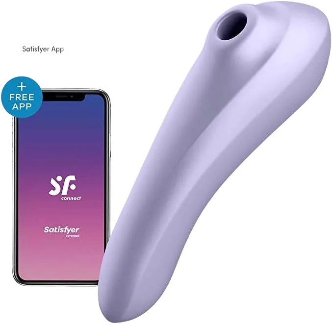 Satisfyer Dual Pleasure App Remote Clitoral Air Pressure Stimulator