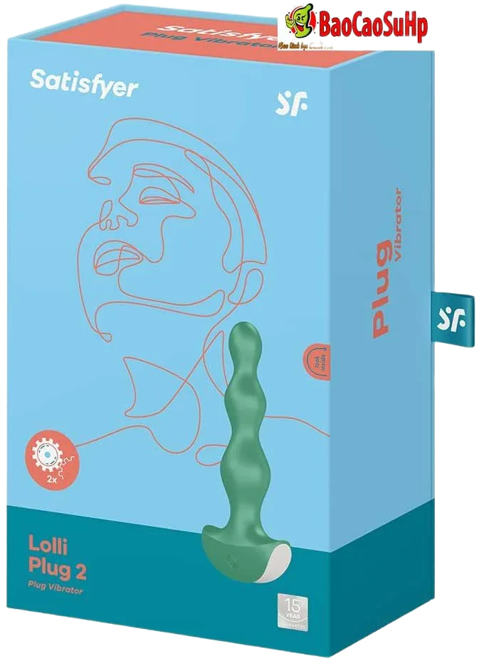 Satisfyer Lolli Anal Plug 2 – Dual Motor Strong Vibrations Anal Toy
