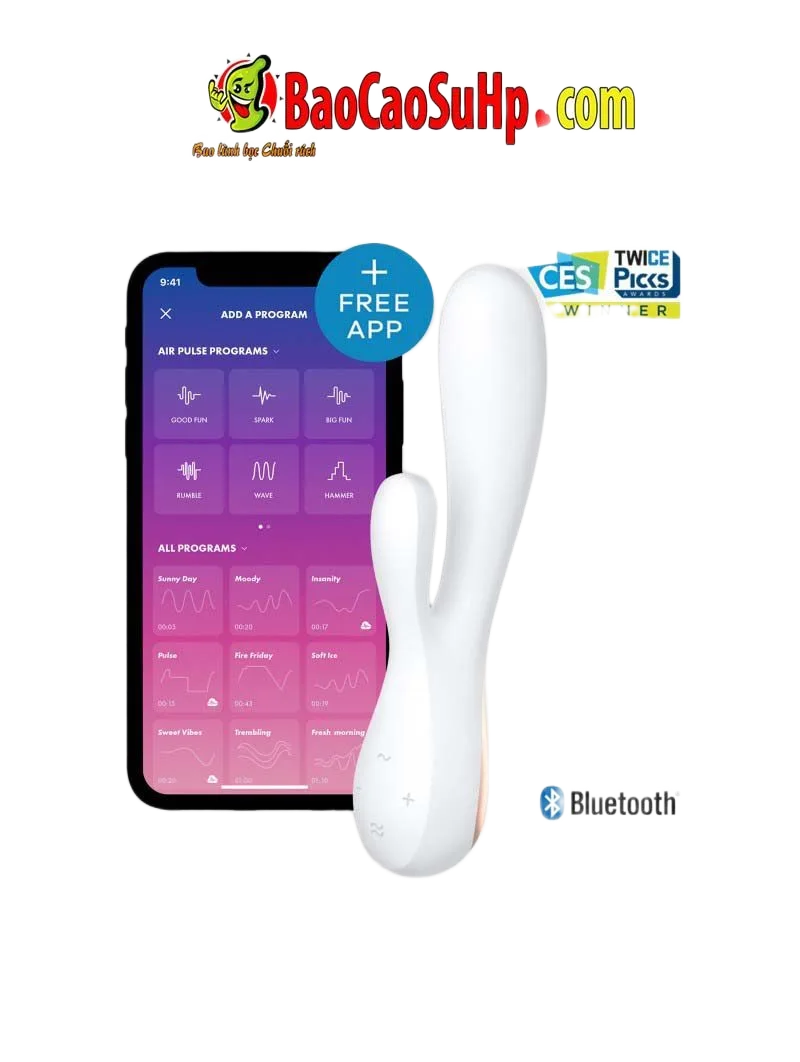 Satisfyer Mono Flex APP-Controlled Vibrating Male Masturbator