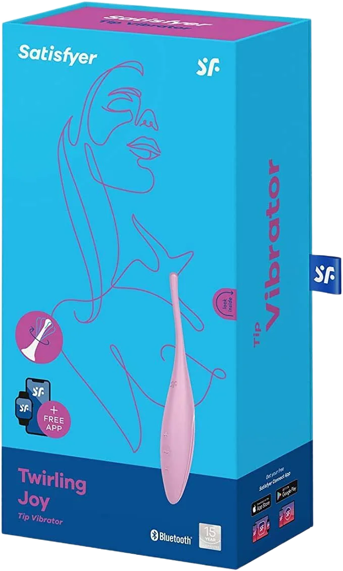Satisfyer Twirling Joy App-Controlled Clitoral & G-Spot Massager