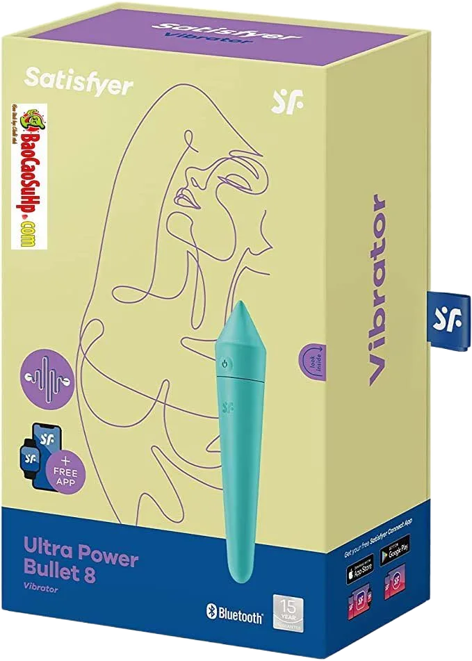 Satisfyer Ultra Power Bullet 8 Vibrator Bluetooth App Control