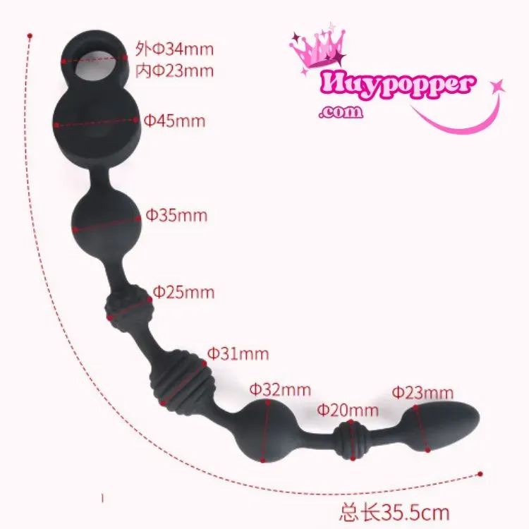 Powerful 3-Motor Anal Beads Strong Vibrating Stimulation — photo 5