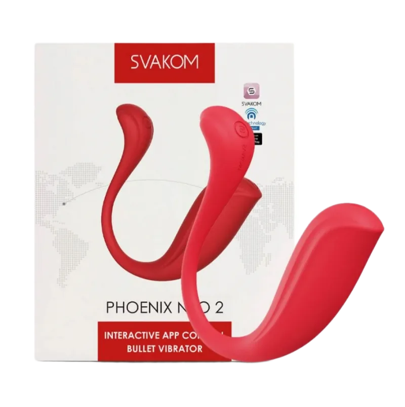Savakom Phoenix Neo 2 App-Controlled Silicone Vibrating Egg