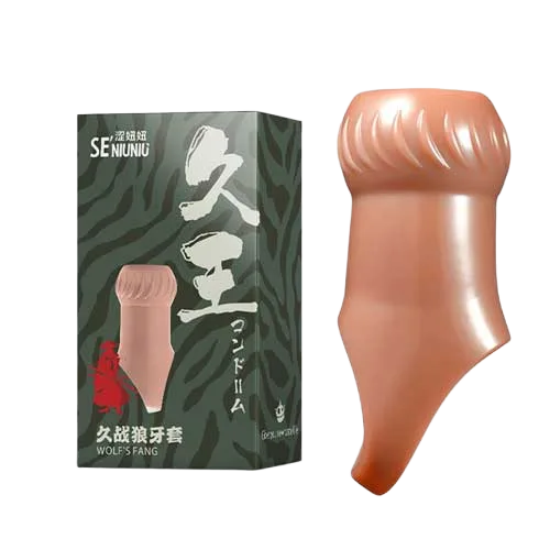 Se’ NiuNiu Textured Condom with Ring for Secure Fit and Pleasure