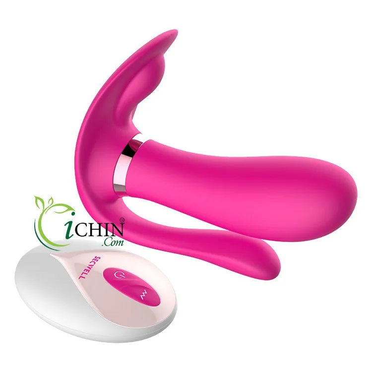 Secwell Butterfly Wearable 3-Head Heated G-Spot Vibrator — photo 3