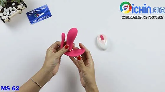 Secwell Butterfly Wearable 3-Head Heated G-Spot Vibrator — photo 7