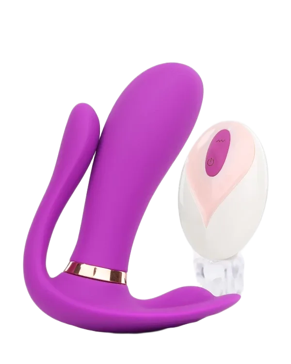 Secwell Butterfly Wearable 3-Head Heated G-Spot Vibrator