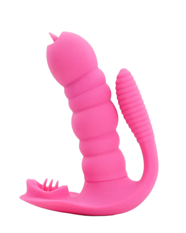 Secwell Caterpillar 3-Point Intense Clitoral and G-Spot Vibrator