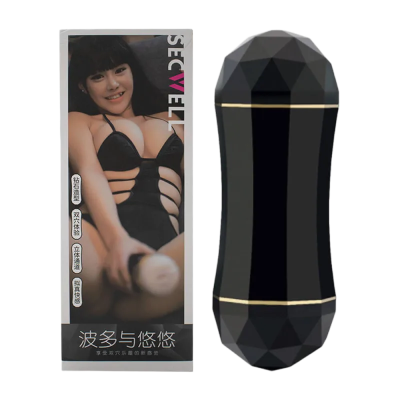 Secwell Dual-Ended Vagina Realistic Silicone Vibrator