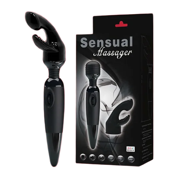 Sensual Massager G-Spot Vibrating Wand High Pleasure Toy