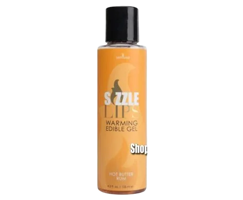Sensuva Sizzle Lips Warming Massage Gel Edible