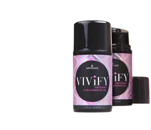 Sensuva Vivify Tightening Gel Natural Ingredients Boost
