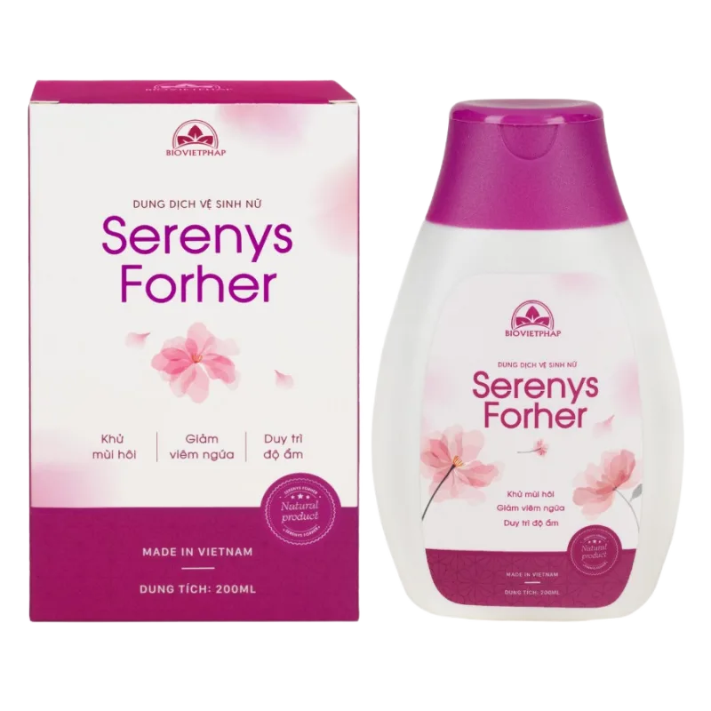 Serenys ForHer 200ml Natural Feminine Hygiene Wash Gel