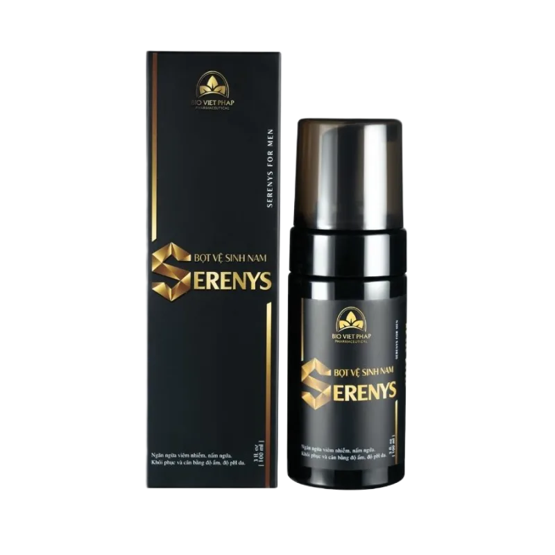 Serenys Men Foaming Cleanser 100ml Deep Clean Fresh