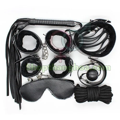 DBD001 BDSM 7-Piece Set Couple’s Sensual Play Kit Unique Pleasure — photo 2