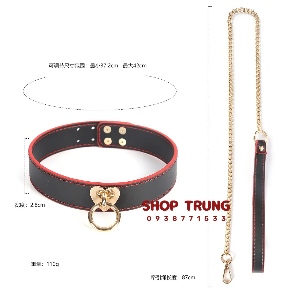 SHP Collection 10PCS Premium BDSM Set Mask Cuffs Whip — photo 6
