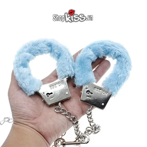 BDSM Handcuffs & Fox Tail Set - Sexy Bondage Play with Chain Included — photo 4