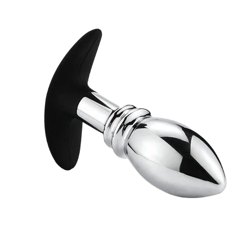 Set of 5 Metal Silicone Anal Stimulators Prostate Massage