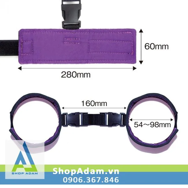 Wild One Japanese BDSM wrist restraints premium set — photo 2