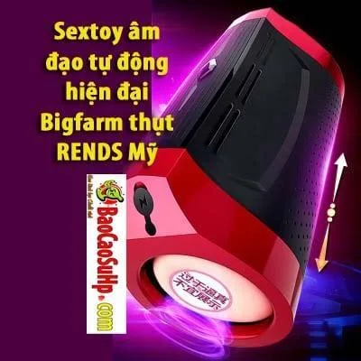 Bigfarm American Auto Thrusting Transparent Vibro Toy — photo 3