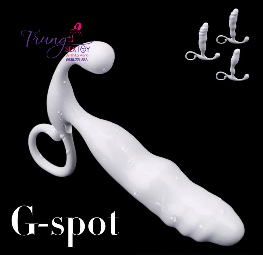 VATINE Hands-Free Anal Stimulator White ABS Male Toy — photo 6
