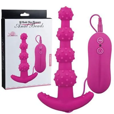 Anal Spiked Sextoy with Remote Vibration Stimulator Pleasure — photo 3