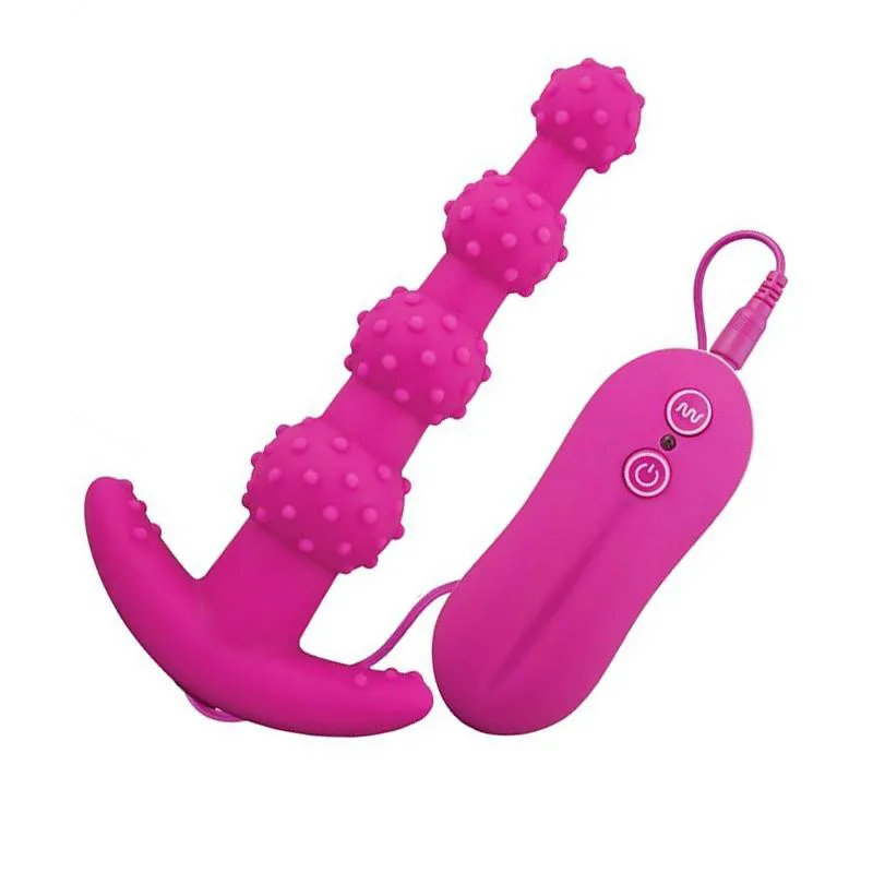 Anal Spiked Sextoy with Remote Vibration Stimulator Pleasure — photo 4
