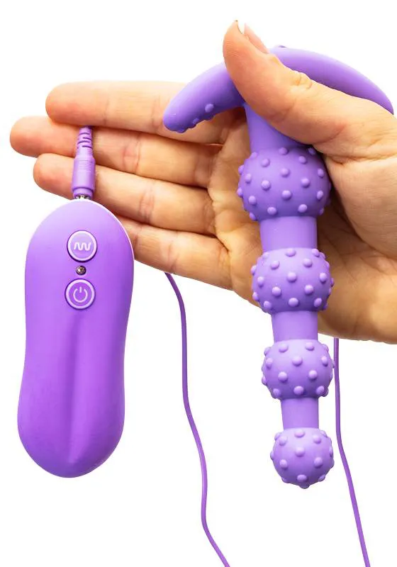 Anal Spiked Sextoy with Remote Vibration Stimulator Pleasure — photo 6