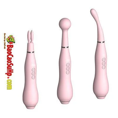 Happy Time Double-Ended G-Spot Sucking Vibrator – Cute Design — photo 2
