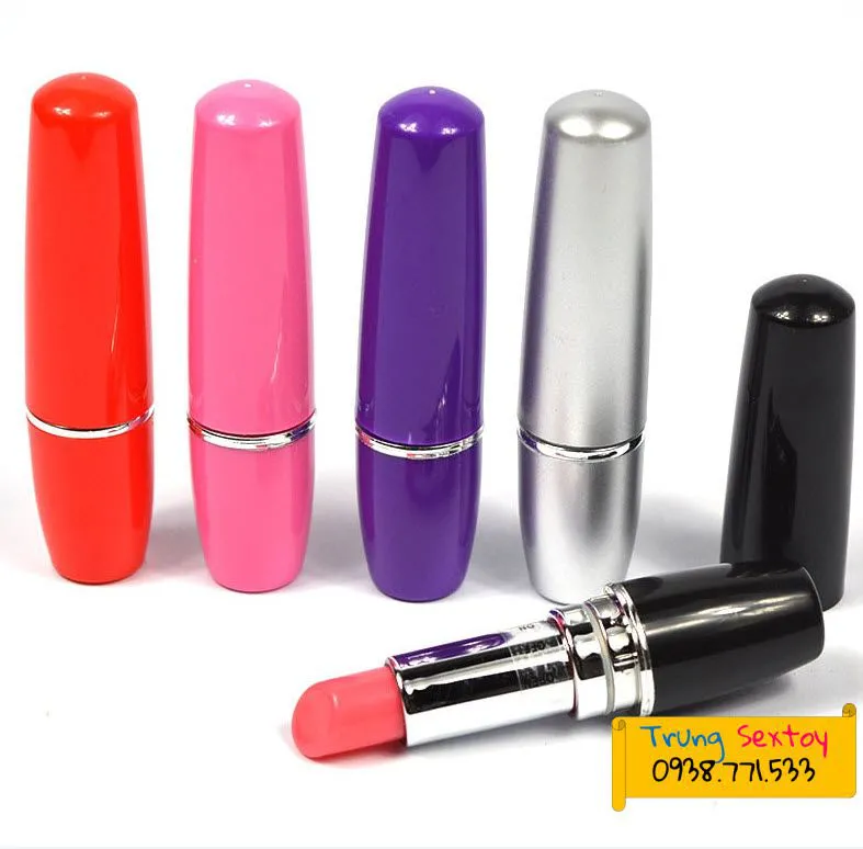 Discreet Lipstick Vibrator Portable Female Toy — photo 2