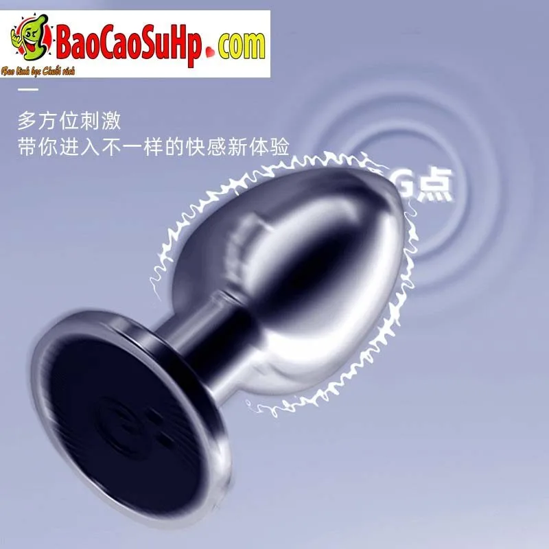 Shina Vibrating Anal Plug Strong Pulsating Stimulation — photo 4