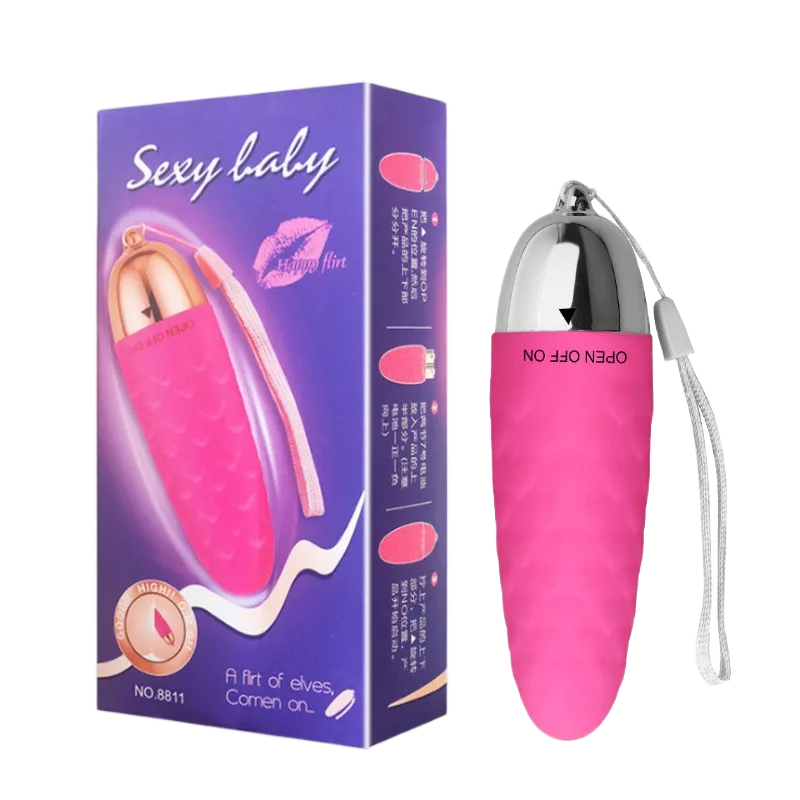 Sexy Baby ABS Plastic Mini Vibrating Egg Female Stress Relief