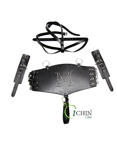Sexy Open Chest Handcuff Restraint Set for Bondage and Roleplay
