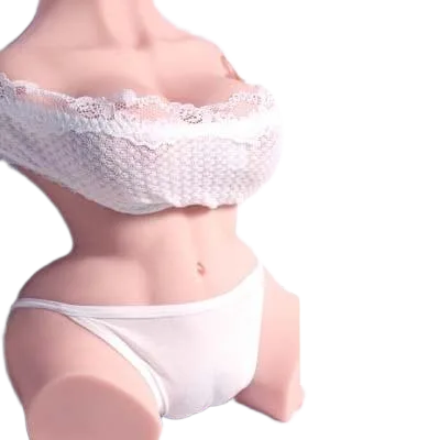 Sexy seated half body love doll premium lifelike adult pleasure toy