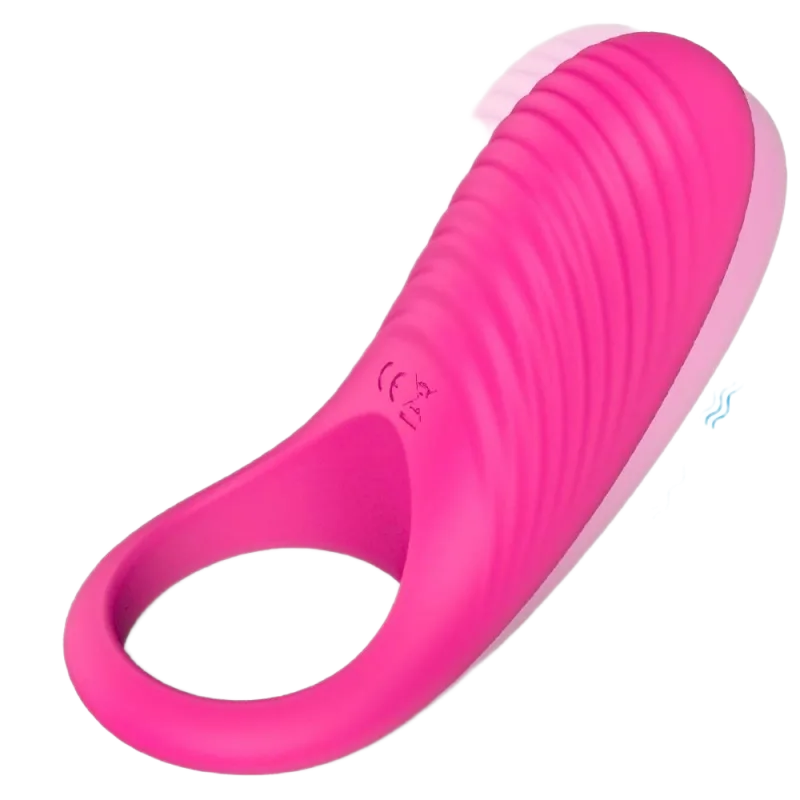 Shand S045 Soft Silicone Vibrating Cock Ring Couples Toy